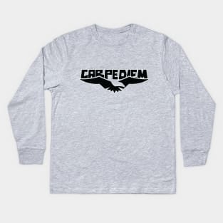 Carpe Diem Kids Long Sleeve T-Shirt